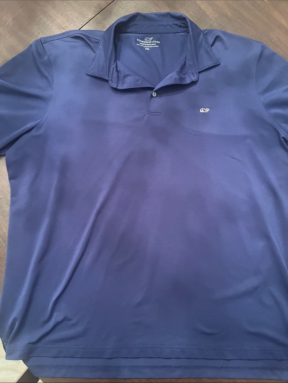 Vineyard Vines Men's Navy Performance Polo Shirt